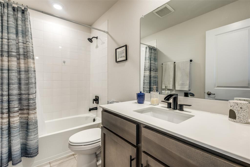 full bath upstairs. Non furnished but some furniture is negotiable or case by case.