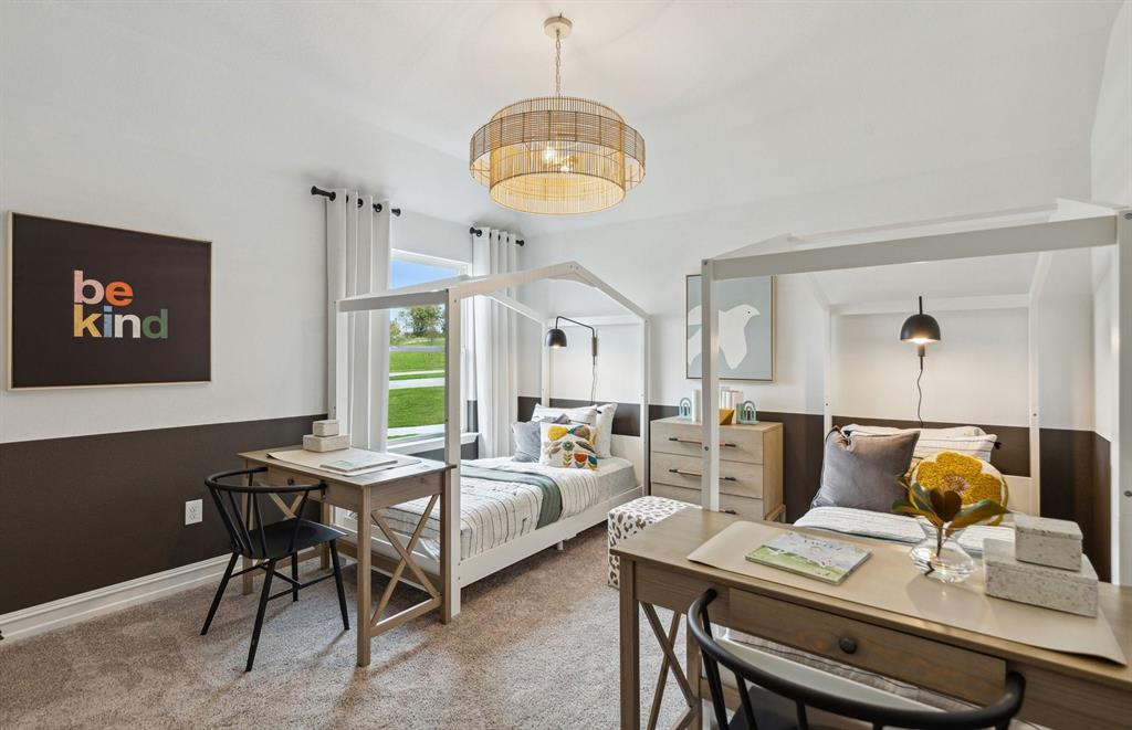 *Model Representation - Spacious secondary bedroom