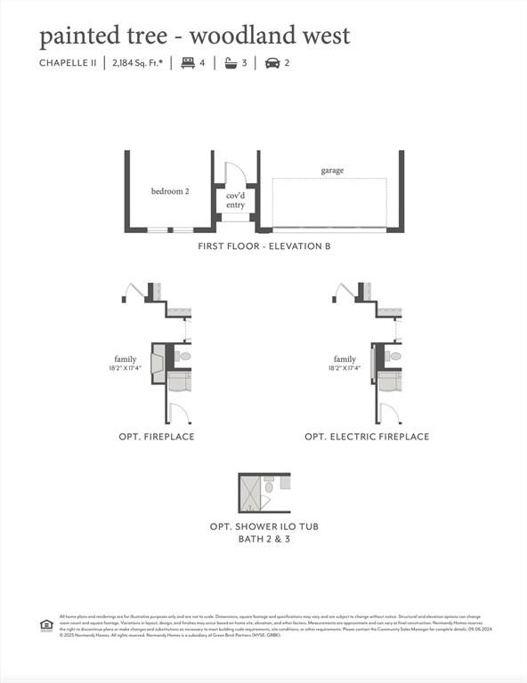 This dream home features elevation A, shower ILO tub for bath 3 plus so much more!