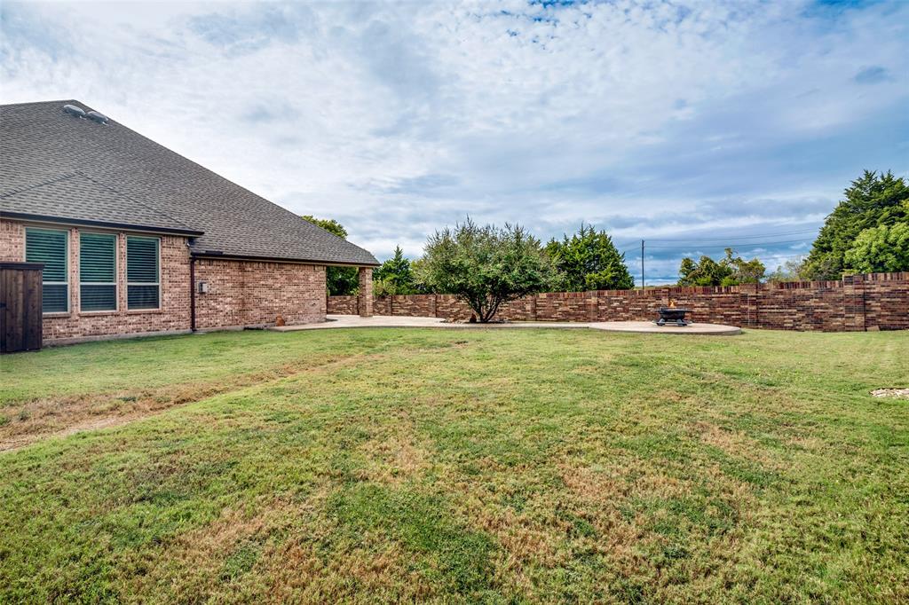 oversized back yard
