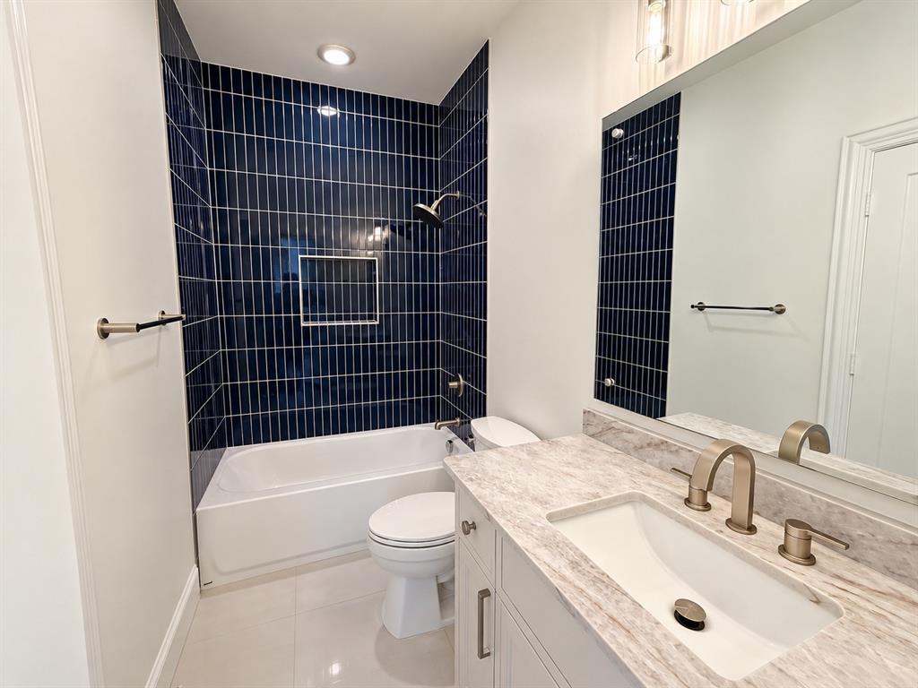 En-suite bathroom to bedroom 3