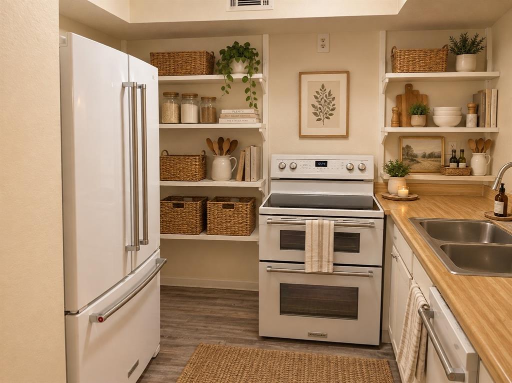 Virtually Staged Kitchen