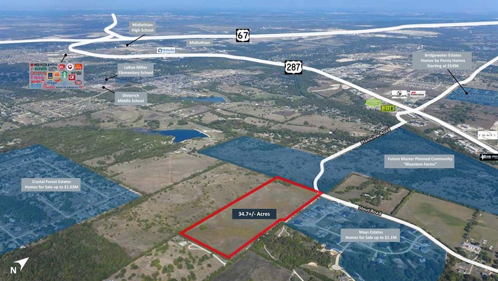 0 Stout Road, Midlothian, TX 76065 0 Stout Road, Midlothian, TX 76065