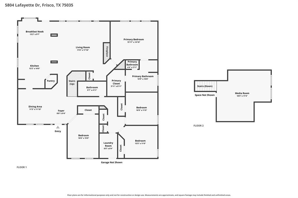 5804 Lafayette Drive, Frisco, TX 75035