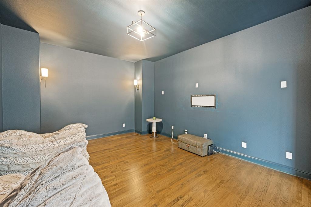 Spacious media room wired for great movie nights and game days!