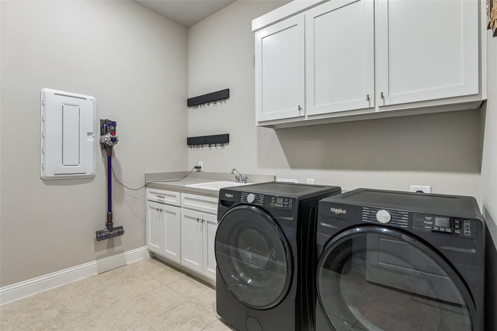 Just another example of the large spaces in this house!