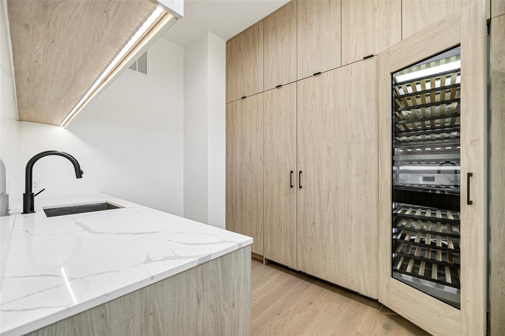 Home will have similar wine fridge in butler's pantry. (Waiting on Delivery)