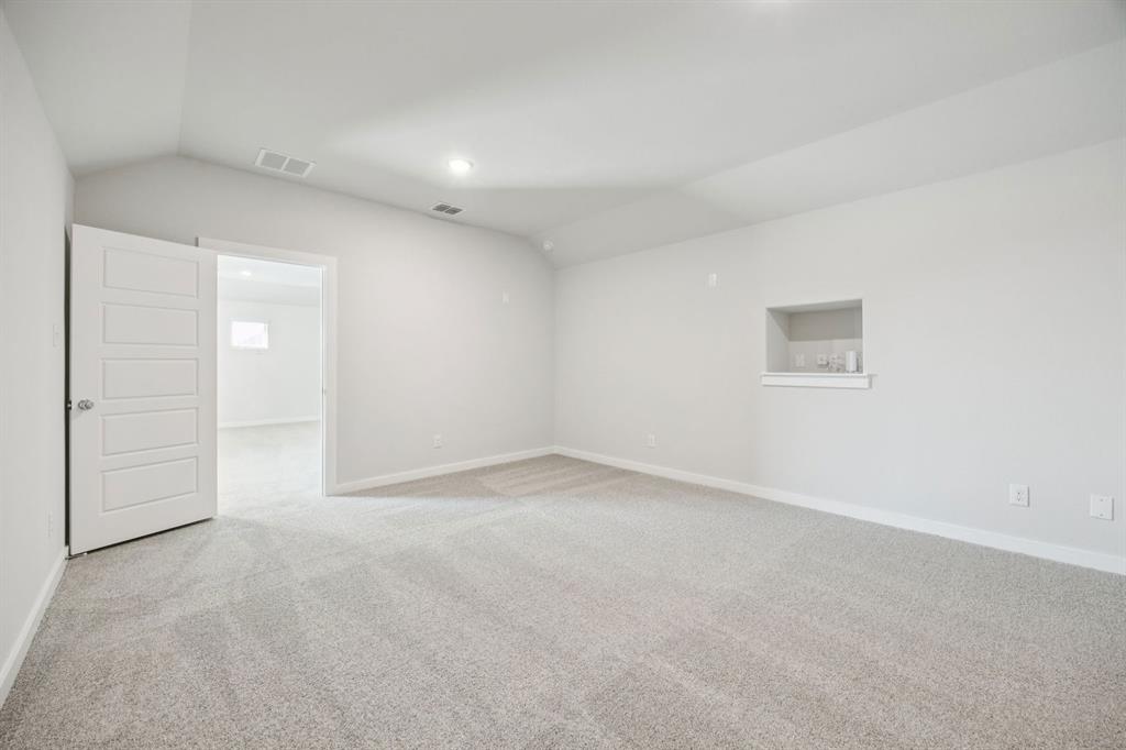 Media room in the Masters home plan – REPRESENTATIVE PHOTO