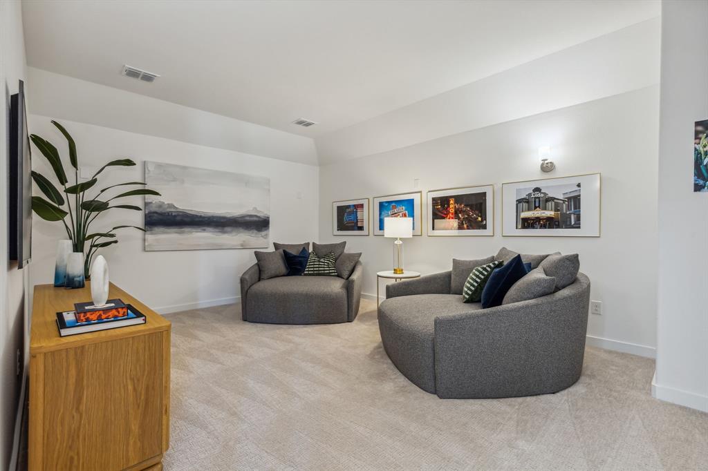 Media in the Van Gogh II home plan – REPRESENTATIVE PHOTO