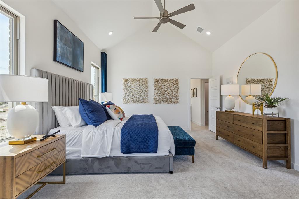 Primary Suite in the Van Gogh II home plan – REPRESENTATIVE PHOTO