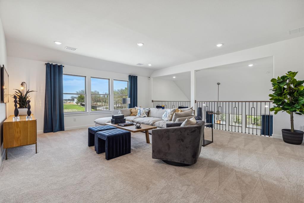 Game Room in the Van Gogh II home plan – REPRESENTATIVE PHOTO
