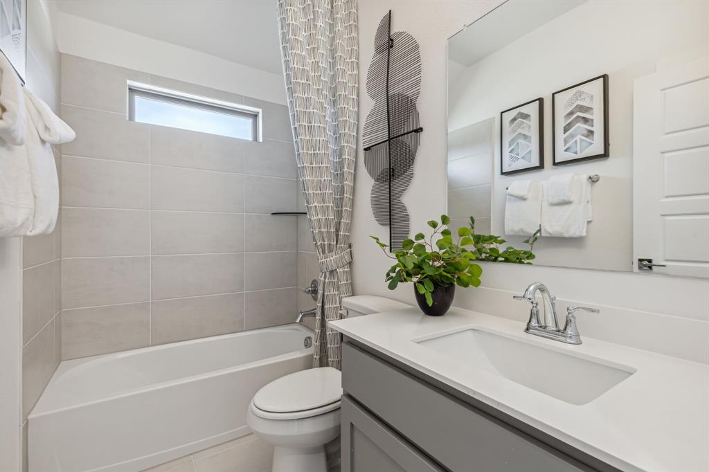 Bathroom in the Van Gogh II home plan – REPRESENTATIVE PHOTO