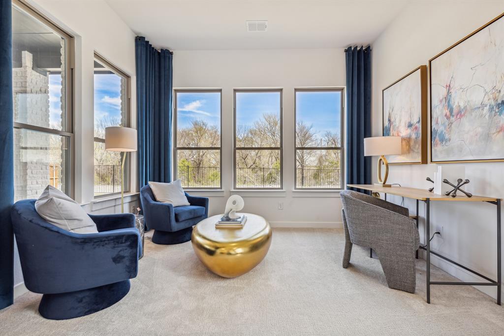Primary Sitting in the Van Gogh II home plan – REPRESENTATIVE PHOTO
