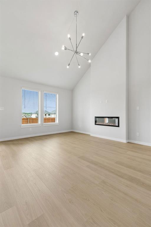 Living Room in the Winters home plan – REPRESENTATIVE PHOTO