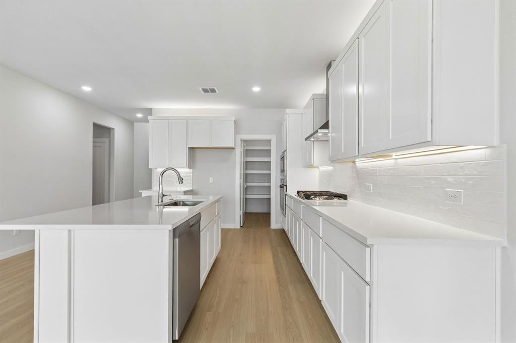 Kitchen in the Winters home plan – REPRESENTATIVE PHOTO
