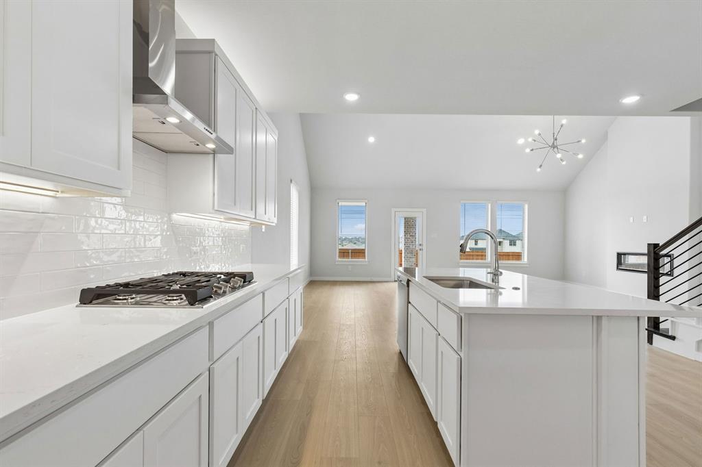 Kitchen in the Winters home plan – REPRESENTATIVE PHOTO