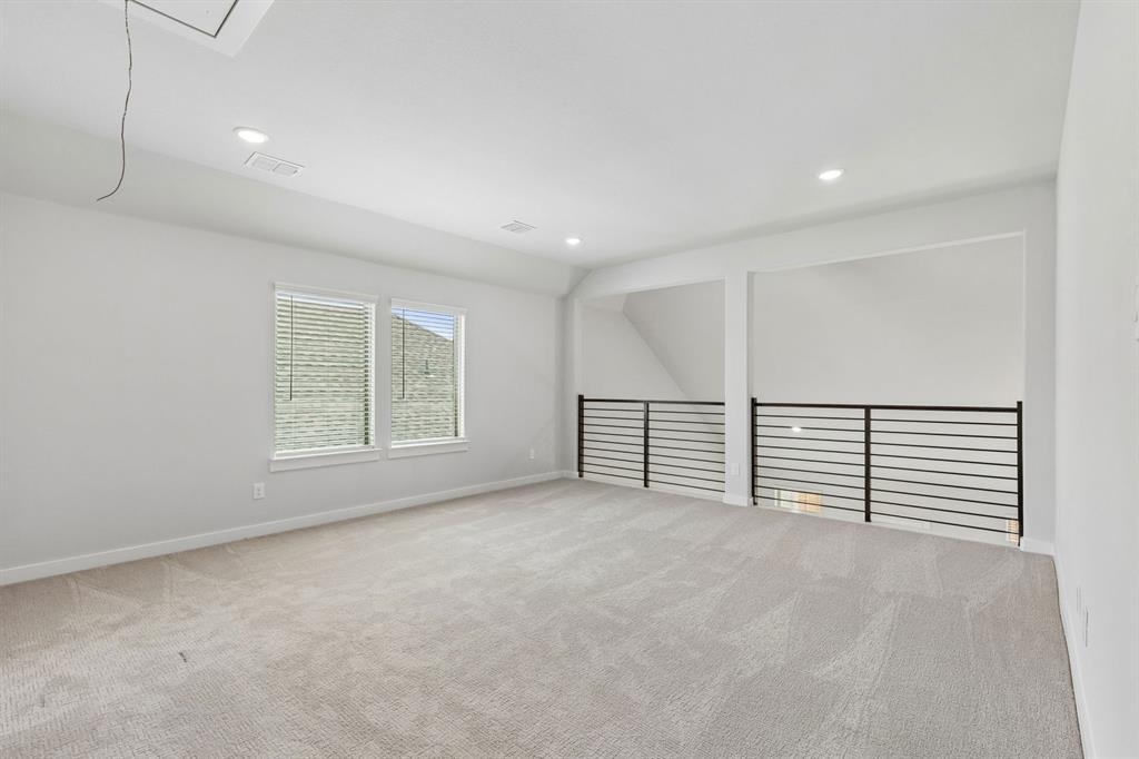 Game Room in the Winters home plan – REPRESENTATIVE PHOTO