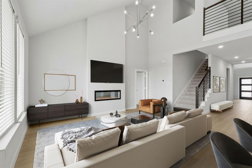 Open Floor Plan in the Winters home plan – REPRESENTATIVE PHOTO