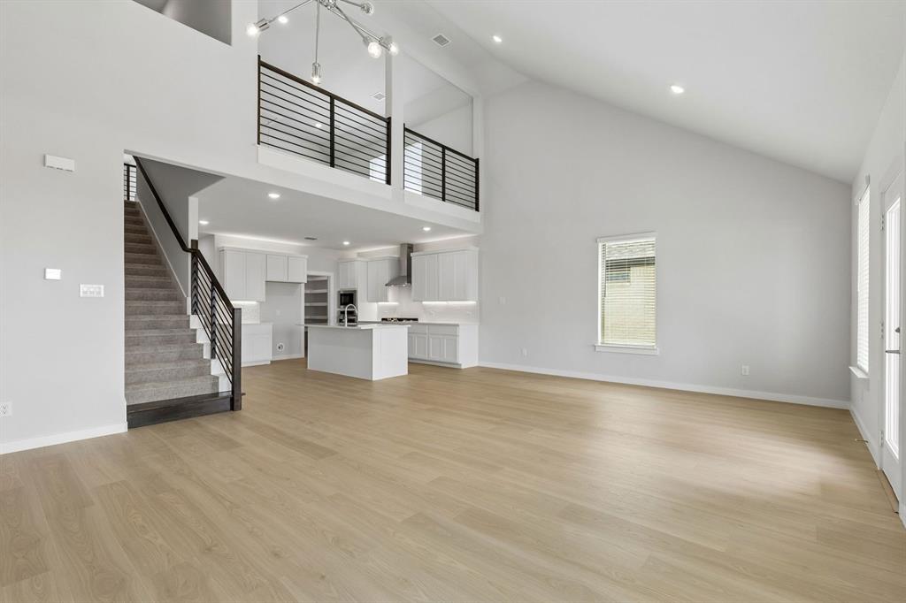 Open Floor Plan in the Winters home plan – REPRESENTATIVE PHOTO
