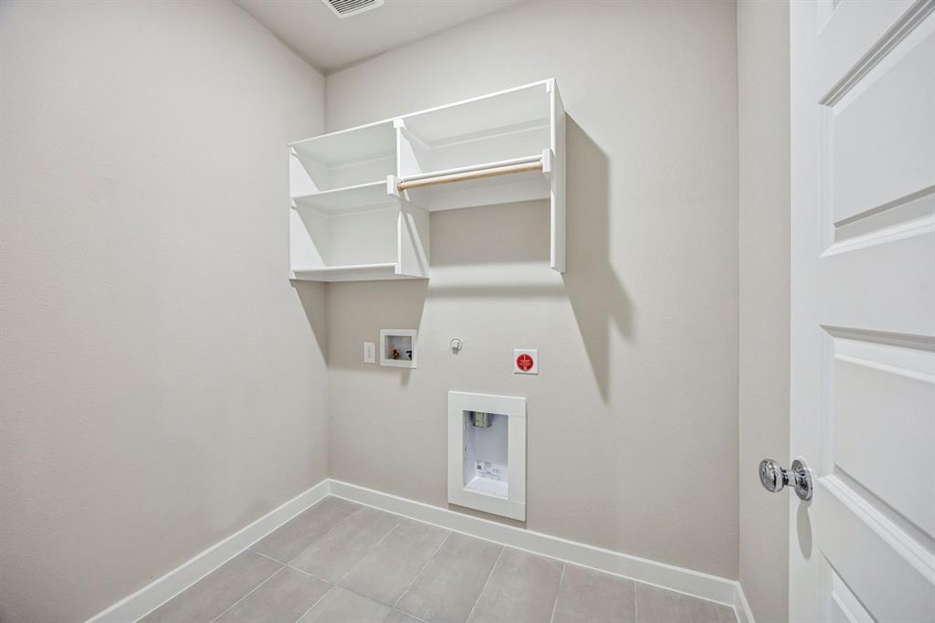Utility Room in the Willow home plan – REPRESENTATIVE PHOTO