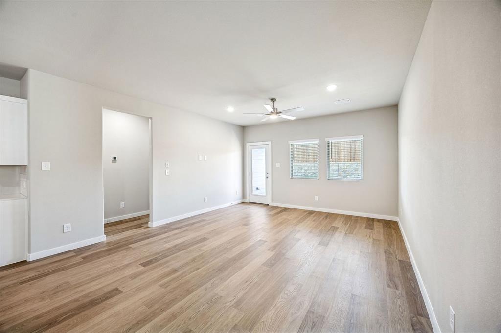 Living and Dining Room in the Willow home plan – REPRESENTATIVE PHOTO