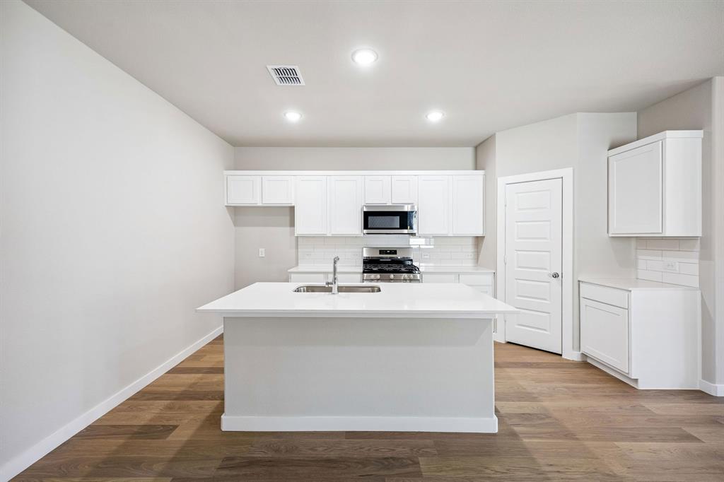 Kitchen in the Willow home plan – REPRESENTATIVE PHOTO