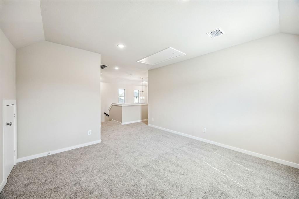 Game Room in the Willow home plan – REPRESENTATIVE PHOTO