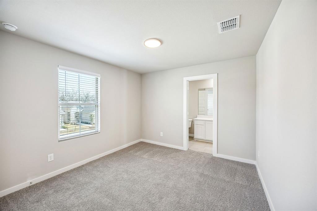 Bedroom in the Willow home plan – REPRESENTATIVE PHOTO