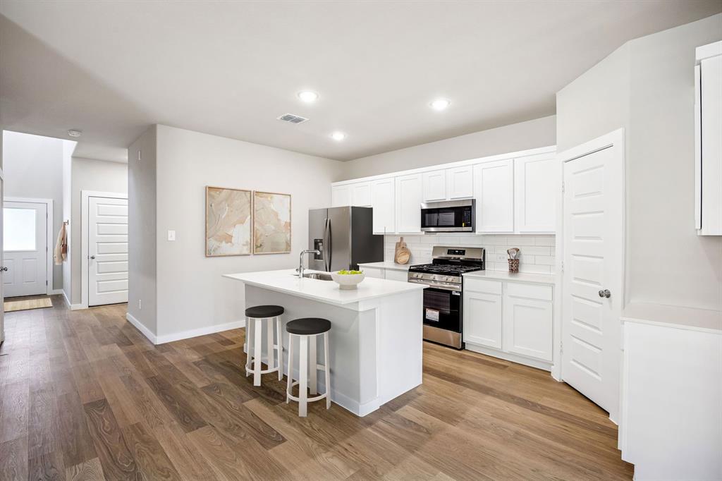 Kitchen in the Willow home plan – REPRESENTATIVE PHOTO