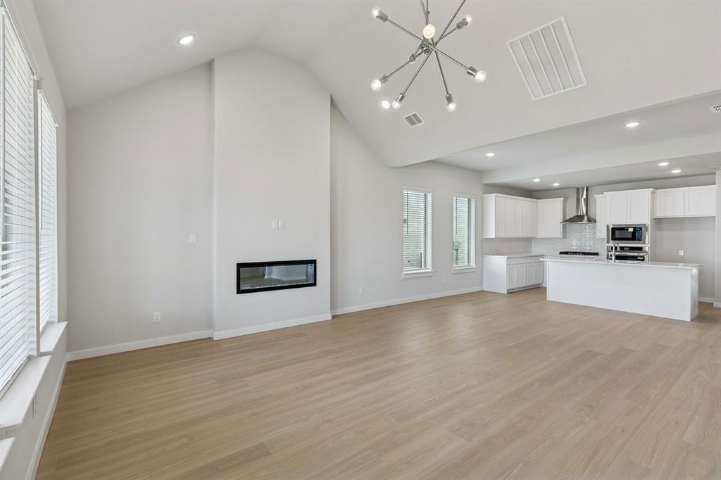 Open First Floor in the Stanley II home plan – REPRESENTATIVE PHOTO