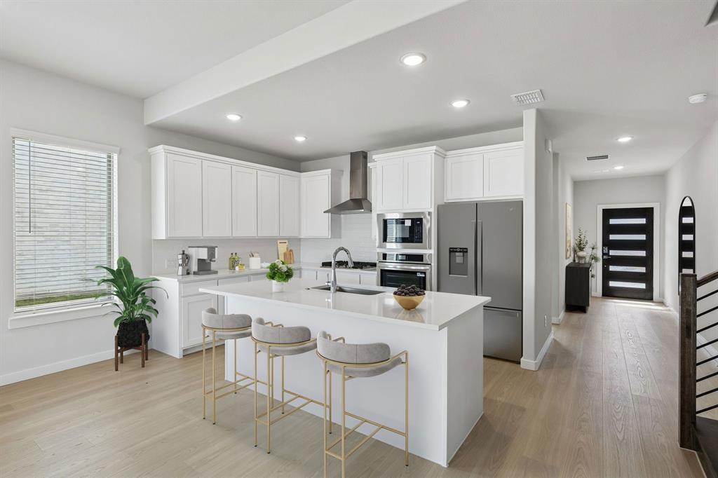 Kitchen in the Stanley II home plan – REPRESENTATIVE PHOTO