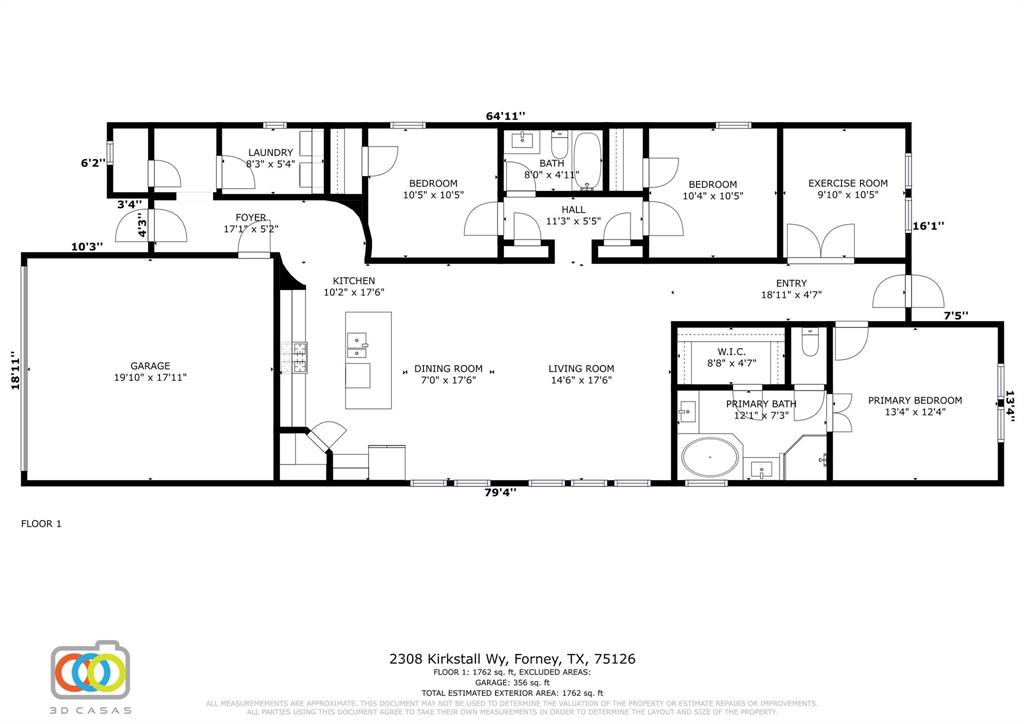 2308 Kirkstall Way, Forney, TX 75126