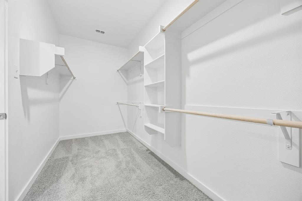 Walk-in closet in the Heisman home plan – REPRESENTATIVE PHOTO