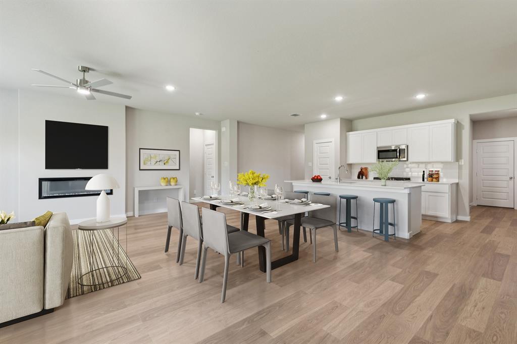 Open Floorplan in the Heisman home plan – REPRESENTATIVE PHOTO Open Floorplan in the Heisman home plan – REPRESENTATIVE PHOTO
