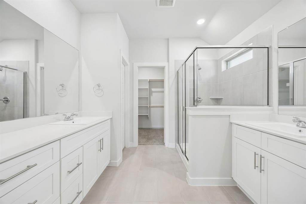 Primary bathroom in the Heisman home plan – REPRESENTATIVE PHOTO