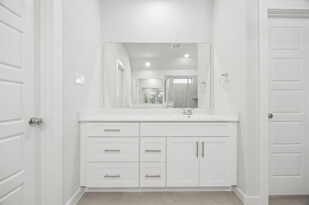 Primary bathroom in the Heisman home plan – REPRESENTATIVE PHOTO