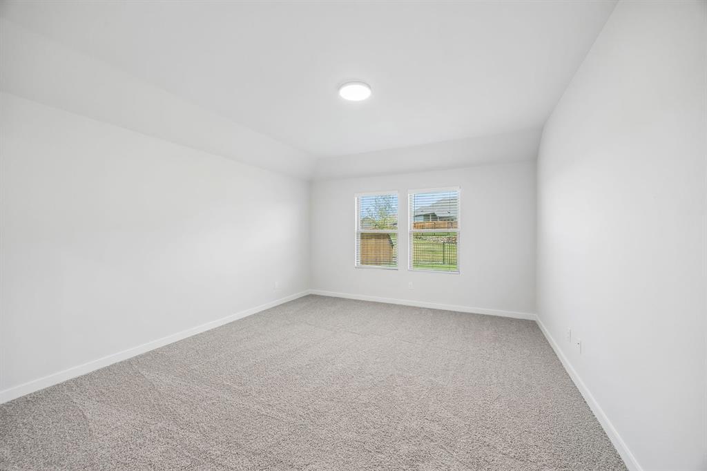 Primary bedroom in the Heisman home plan – REPRESENTATIVE PHOTO