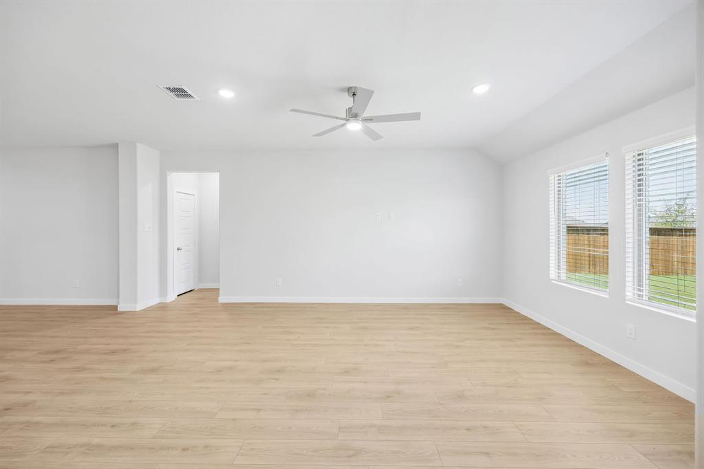 Living room in the Heisman home plan – REPRESENTATIVE PHOTO