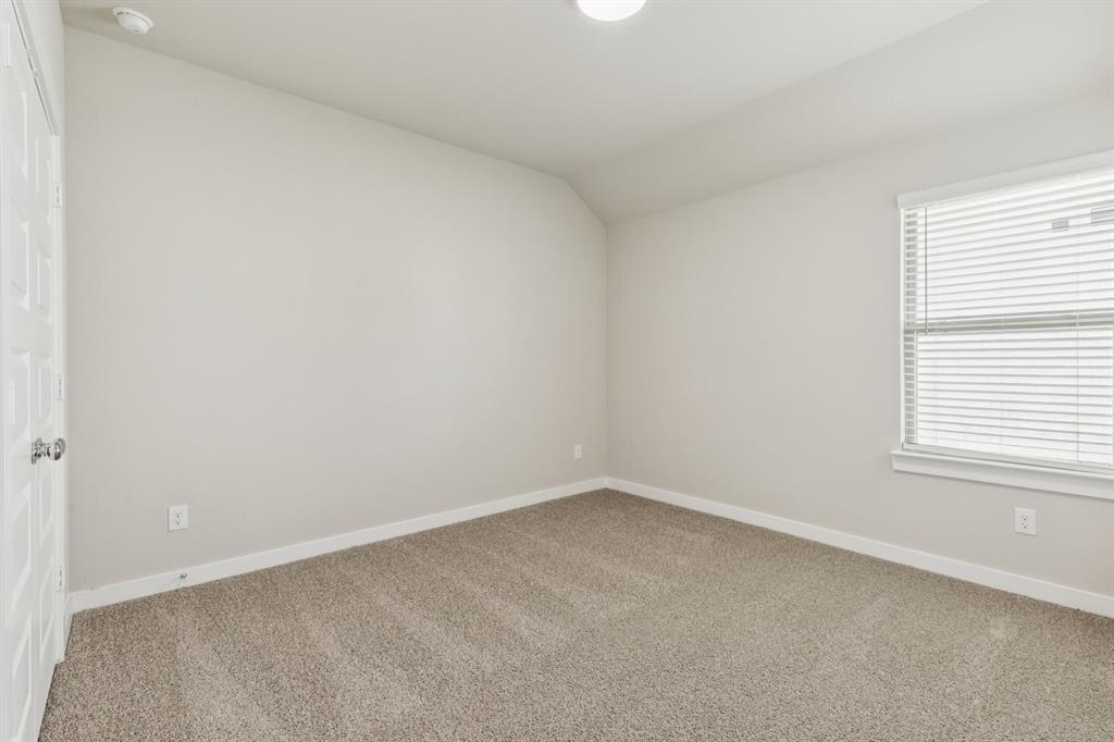 Bedroom in the Heisman home plan – REPRESENTATIVE PHOTO