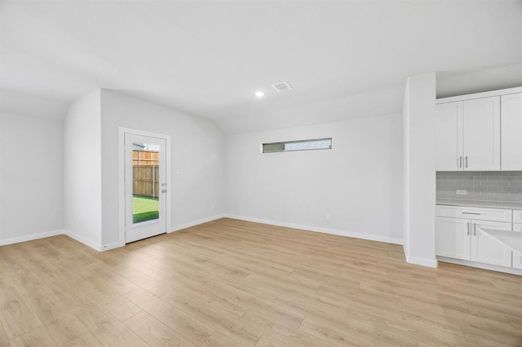 Living room in the Heisman home plan – REPRESENTATIVE PHOTO