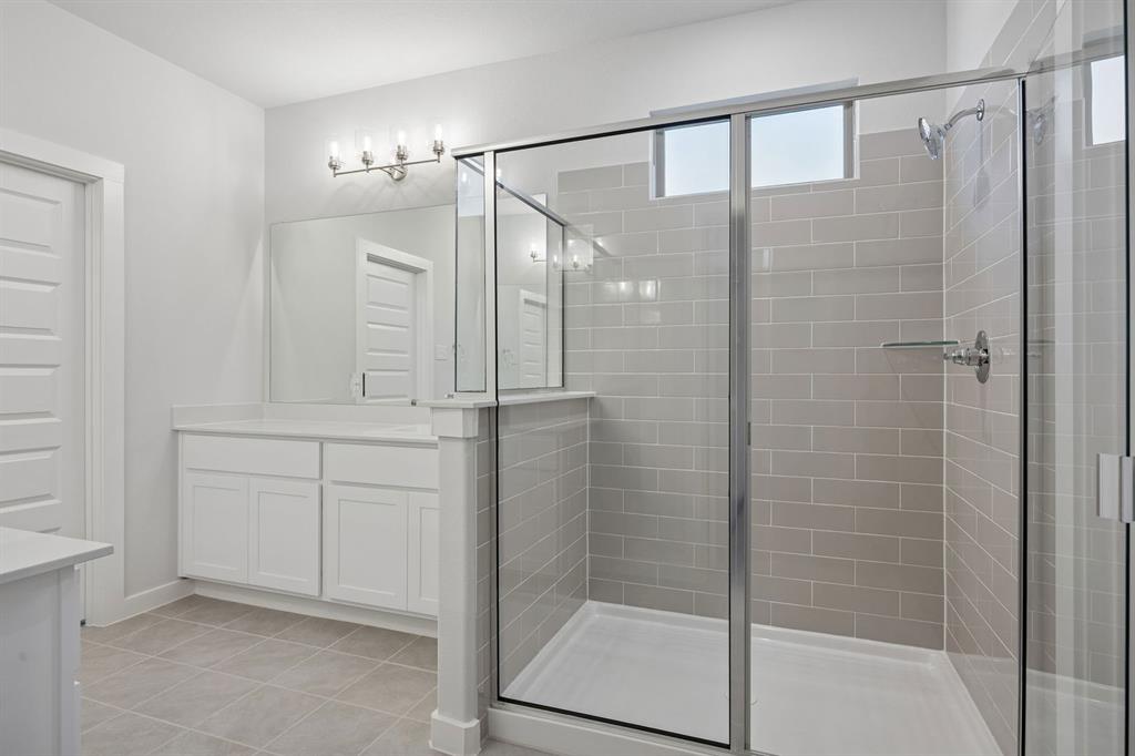 Primary Bathroom in the Wimbledon home plan – REPRESENTATIVE PHOTO