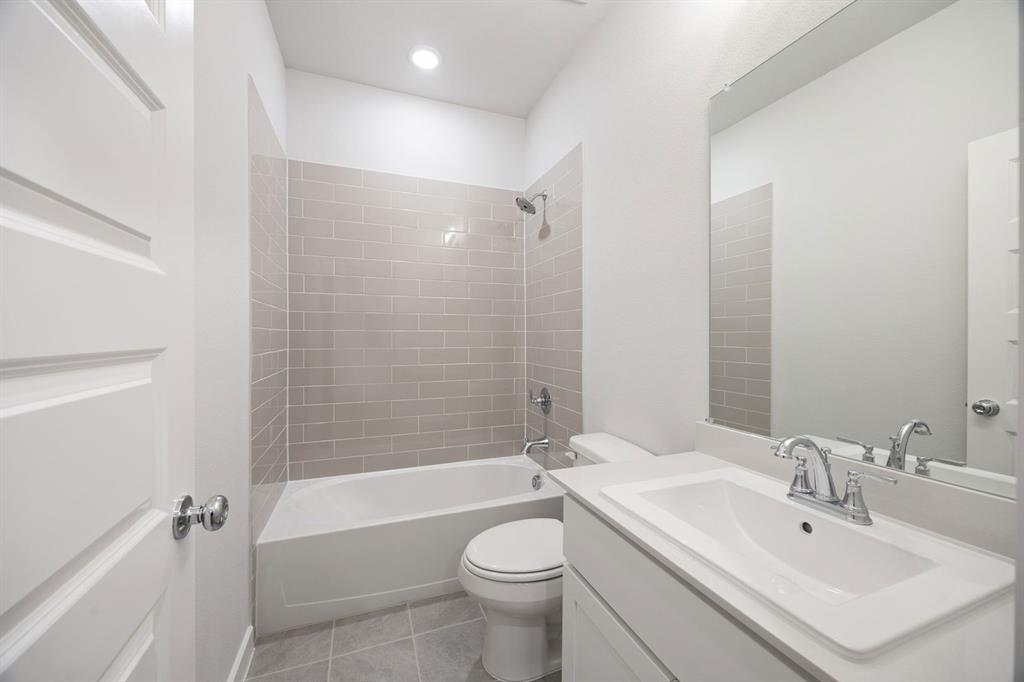 Bathroom in the Wimbledon home plan – REPRESENTATIVE PHOTO