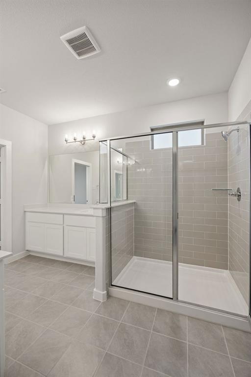 Primary Bathroom in the Wimbledon home plan – REPRESENTATIVE PHOTO