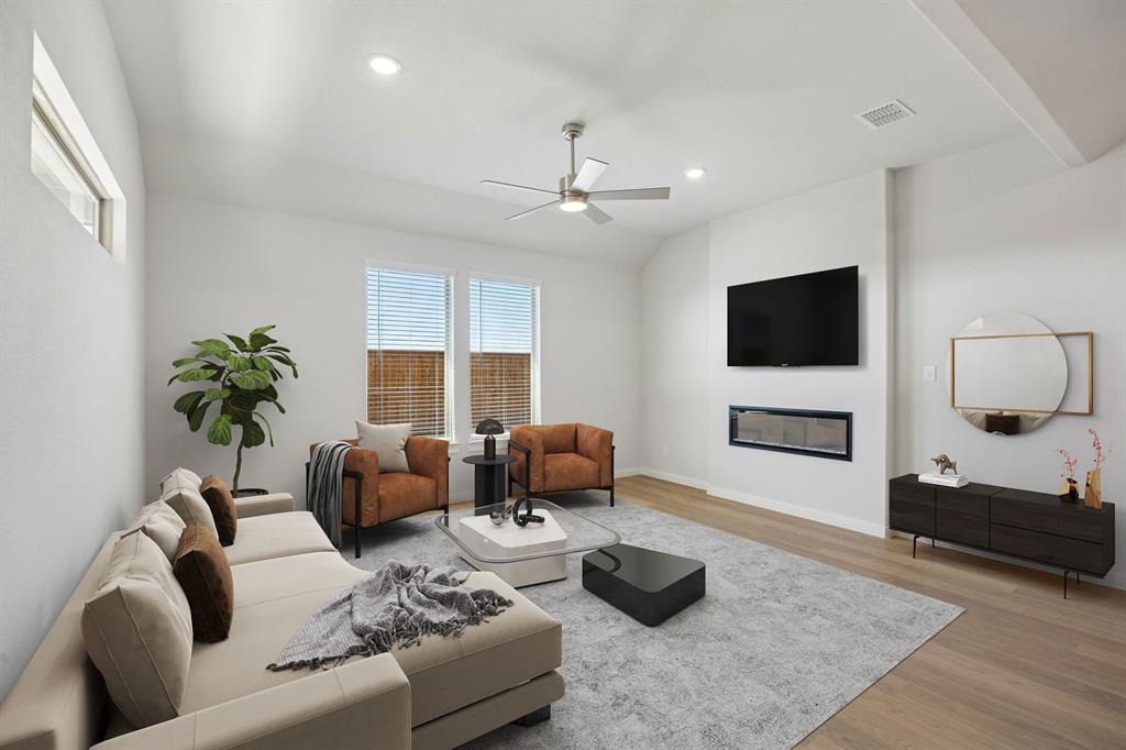 Living Room in the Wimbledon home plan – REPRESENTATIVE PHOTO