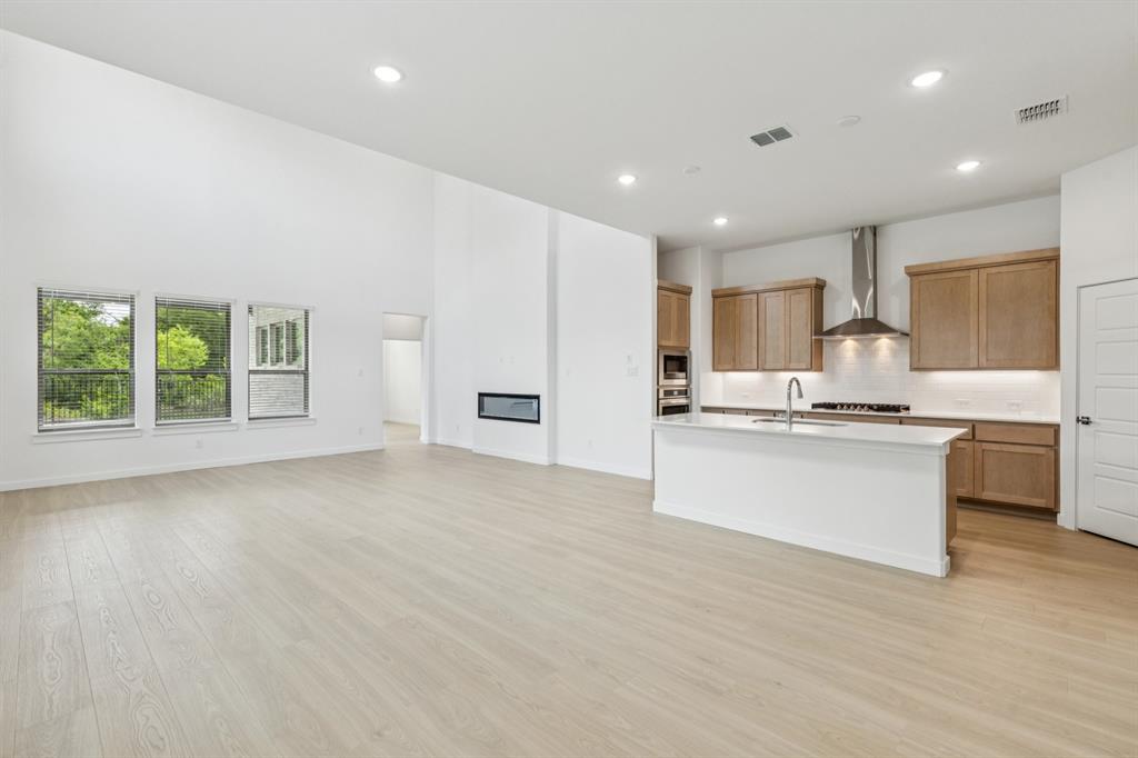 Open Floor Plan in the Da Vinci II home plan – REPRESENTATIVE PHOTO