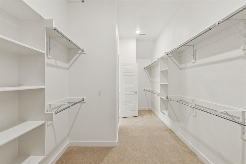 Primary Closet in the Da Vinci II home plan – REPRESENTATIVE PHOTO