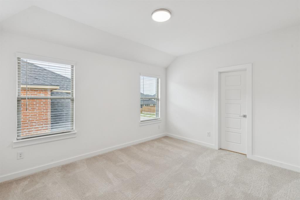 Bedroom in the Da Vinci II home plan – REPRESENTATIVE PHOTO