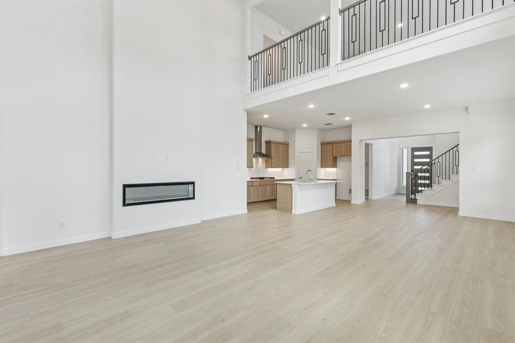 Open Floor Plan in the Da Vinci II home plan – REPRESENTATIVE PHOTO