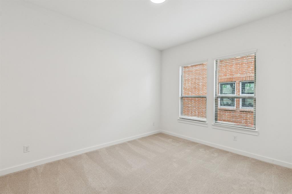 Bedroom in the Da Vinci II home plan – REPRESENTATIVE PHOTO