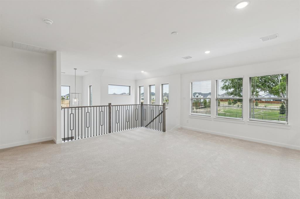 Game Room in the Da Vinci II home plan – REPRESENTATIVE PHOTO